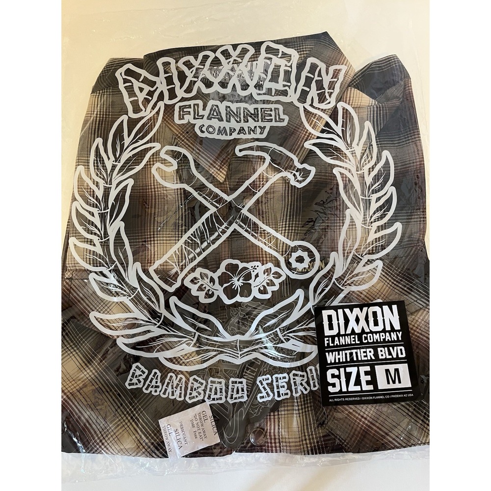 Dixxon Flannel Company Whittier Blvd Bamboo Series Flannel Shirt Men's‎ M New